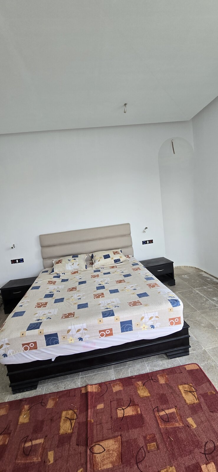 Chambre d'une suite à l'étage, villa Dar Sekia