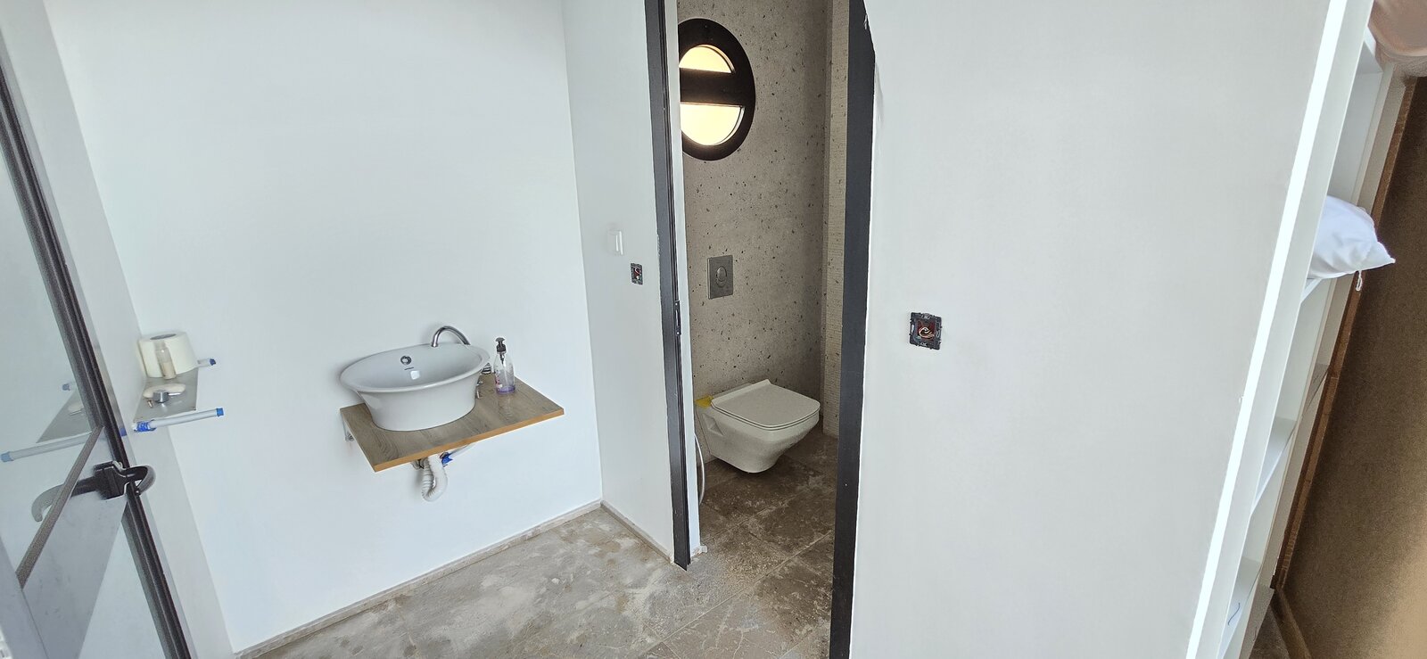 Salle de bain de la suite Myriam, villa Dar Sekia